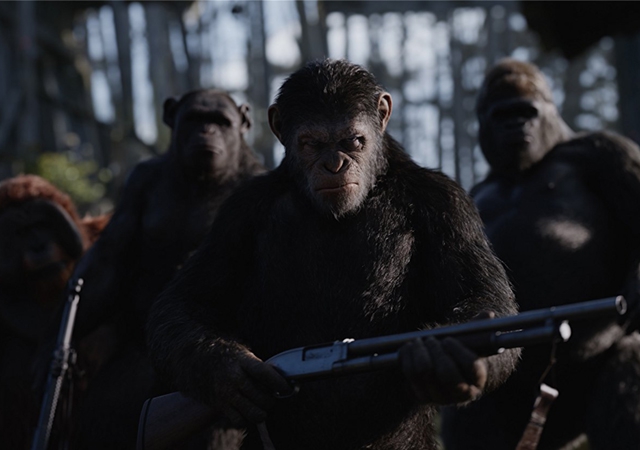  فیلم سینمایی جنگ برای سیاره میمون‌ها به کارگردانی Matt Reeves