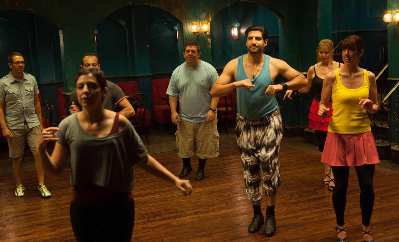 Kayvan Novak در صحنه فیلم سینمایی Cuban Fury به همراه نیک فراست
