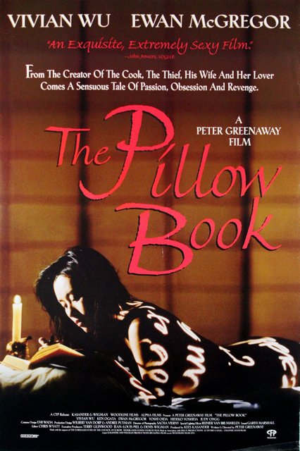  فیلم سینمایی The Pillow Book به کارگردانی Peter Greenaway