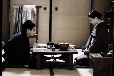 Kazunari Ninomiya در صحنه فیلم سینمایی نامه هایی از ایووجیما