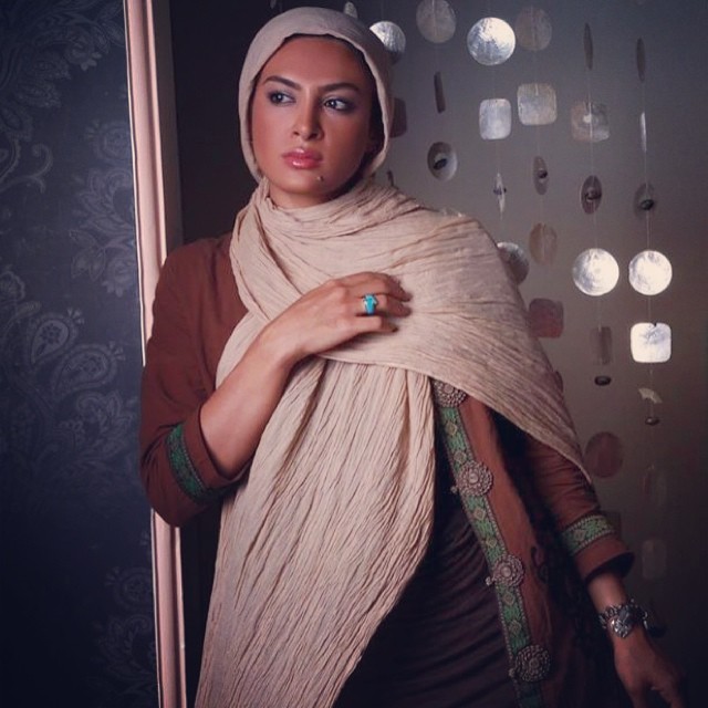 تصویری شخصی از حدیثه تهرانی، بازیگر سینما و تلویزیون