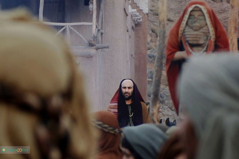 محسن تنابنده در صحنه فیلم سینمایی محمد رسول الله