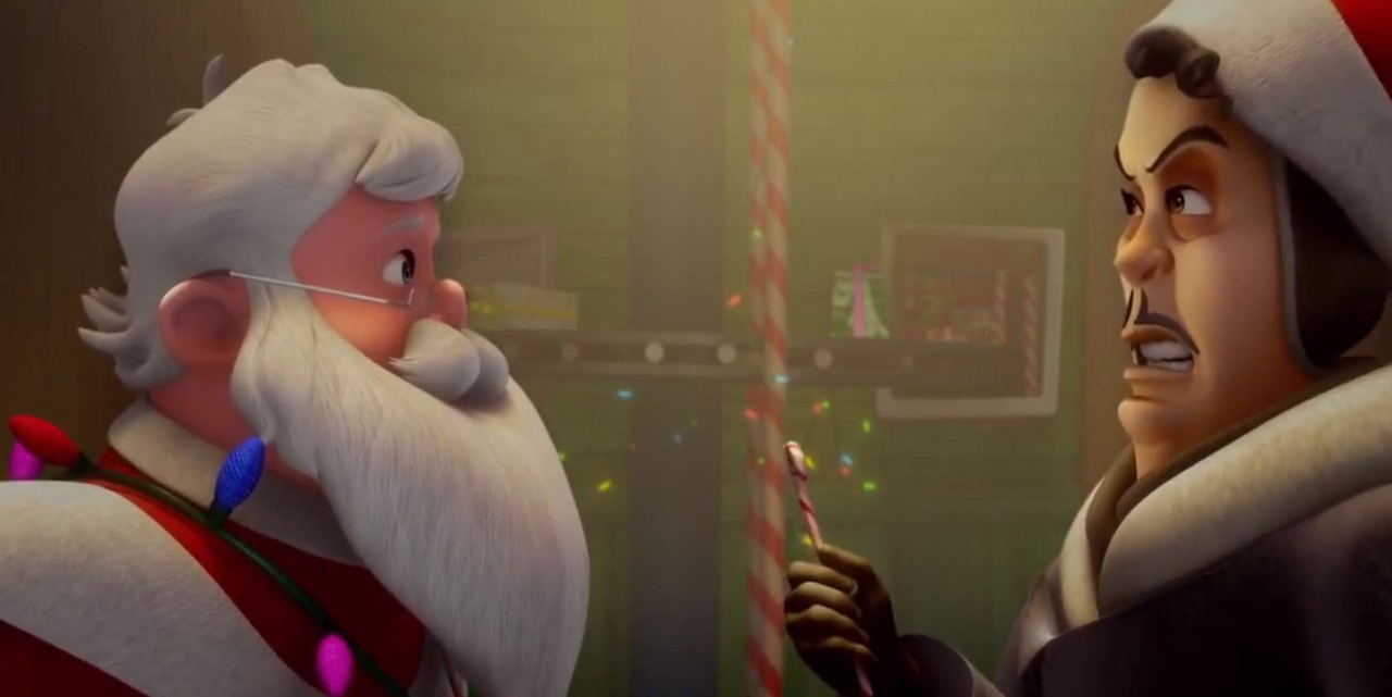 Tim Conway در صحنه فیلم سینمایی Saving Santa