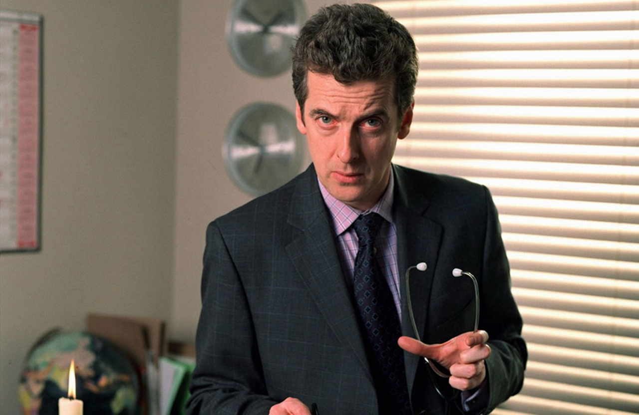 Peter Capaldi در صحنه سریال تلویزیونی Fortysomething