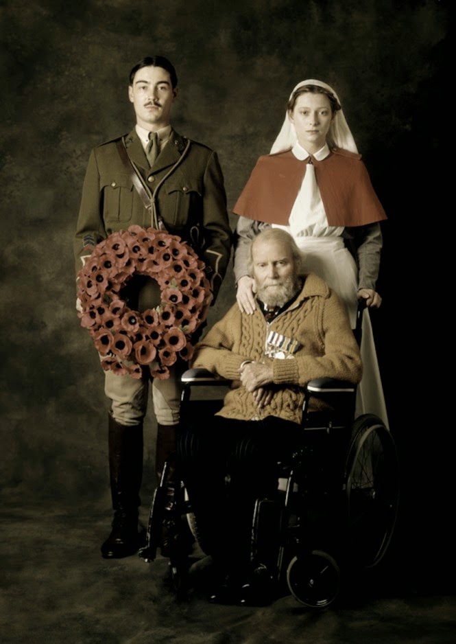 Nathaniel Parker در صحنه فیلم سینمایی War Requiem به همراه تیلدا سوئینتن و لارنس الیویه