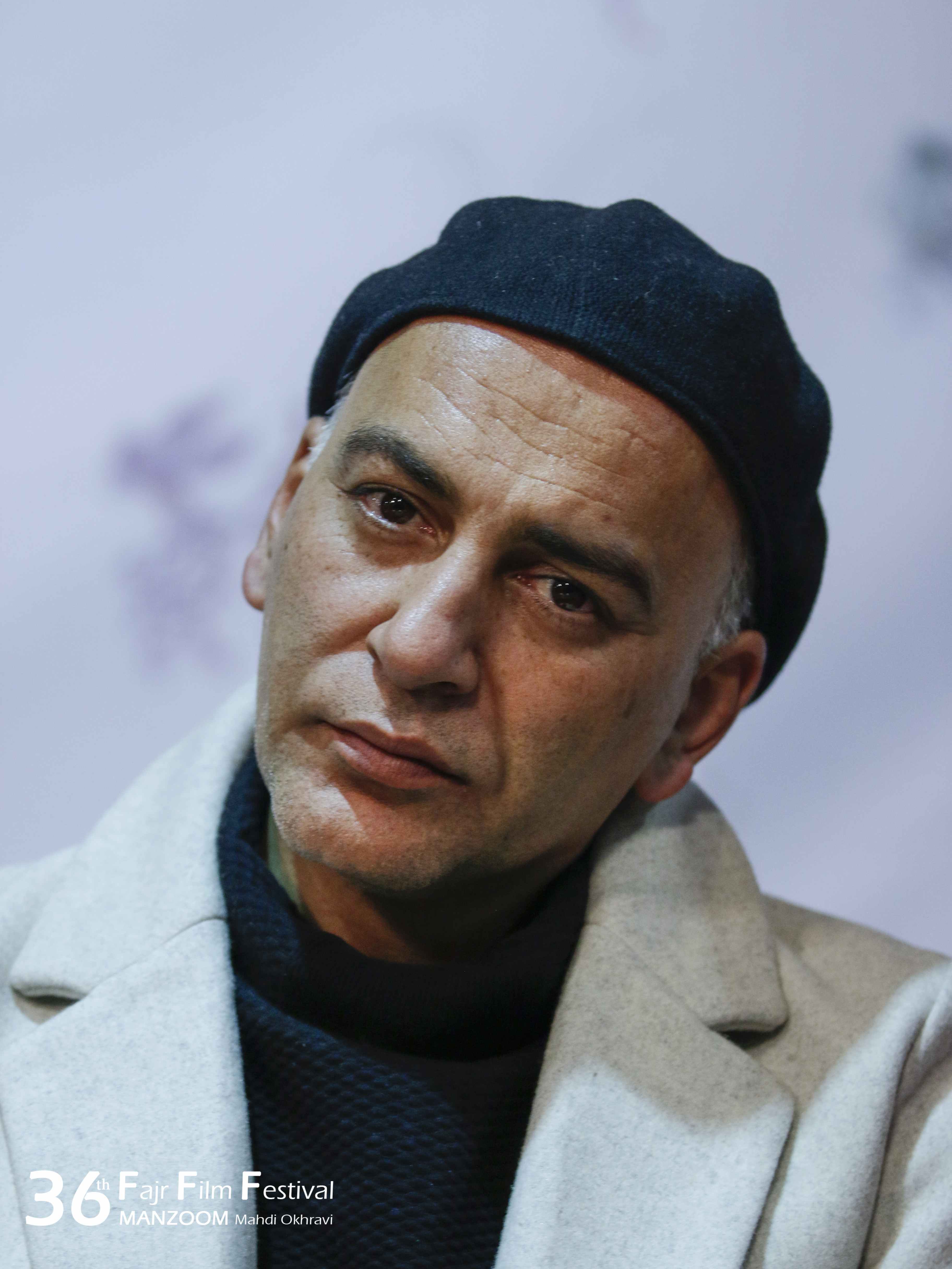 حمیدرضا آذرنگ در نشست خبری فیلم سینمایی تنگه ابوقریب