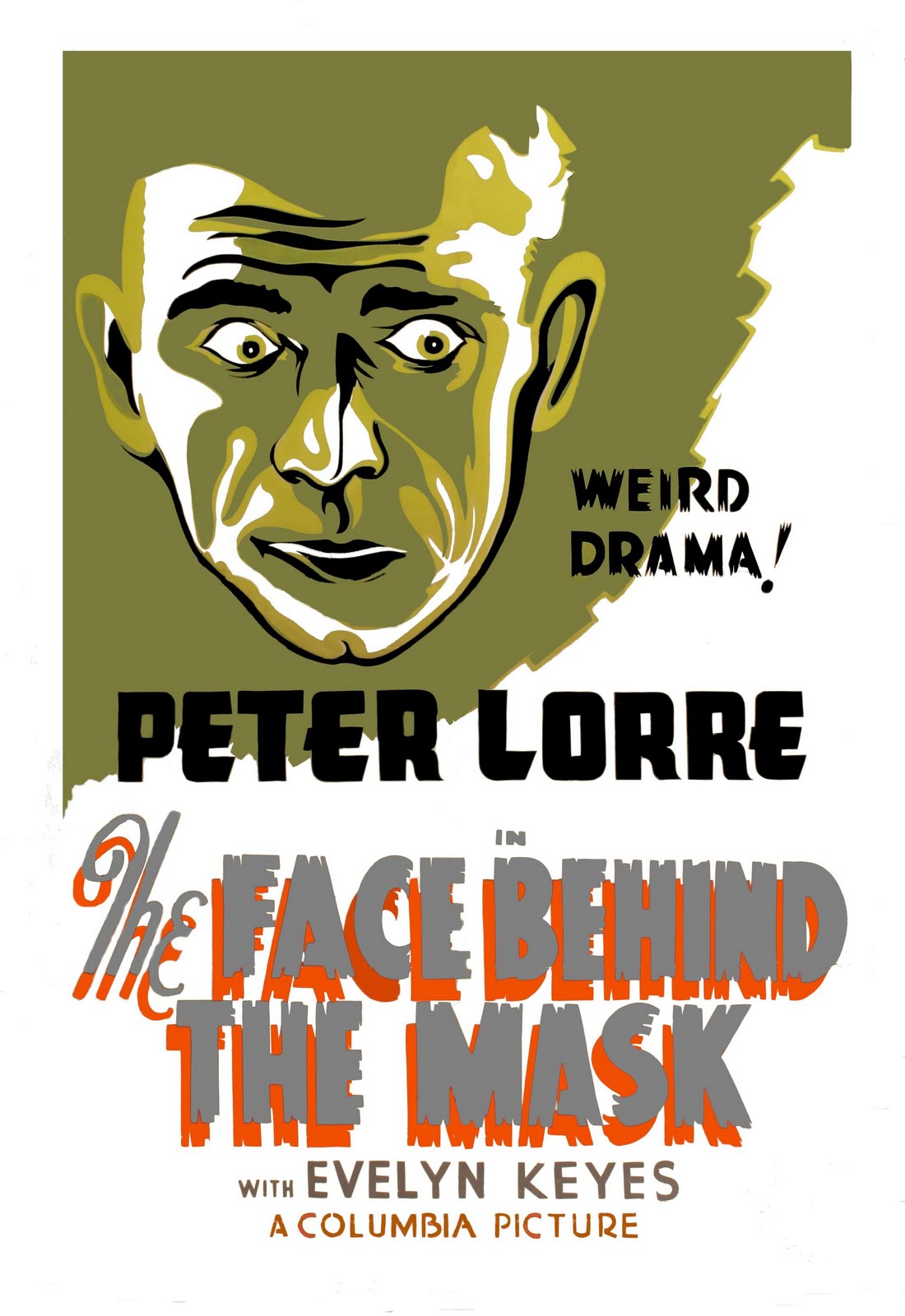 Peter Lorre در صحنه فیلم سینمایی The Face Behind the Mask
