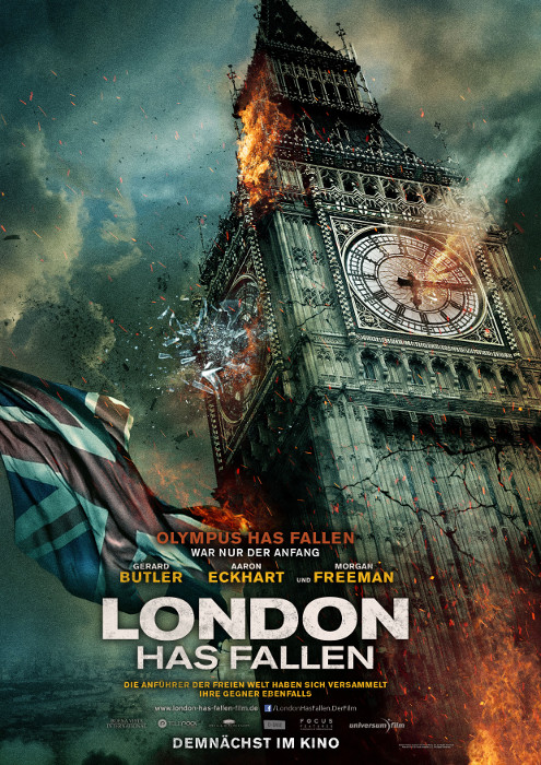  فیلم سینمایی لندن سقوط کرده است به کارگردانی بابک نجفی