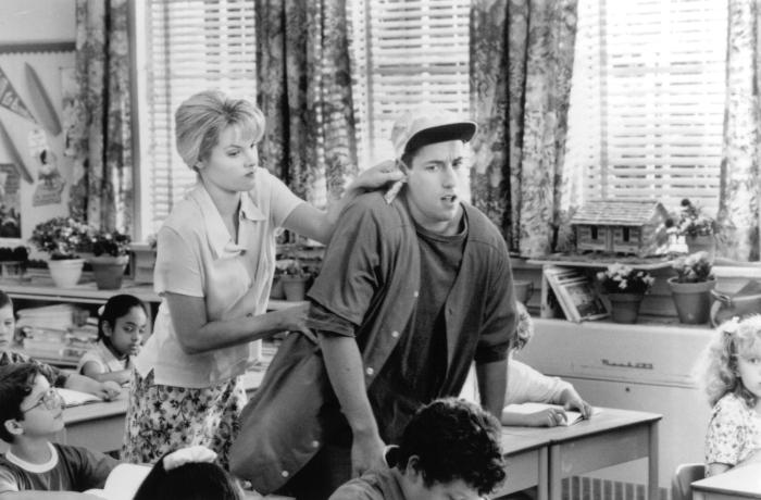 Bridgette Wilson-Sampras در صحنه فیلم سینمایی بیلی مدیسون به همراه آدام سندلر