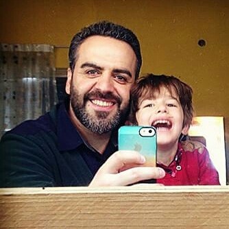 تصویری شخصی از بهرنگ علوی، بازیگر سینما و تلویزیون