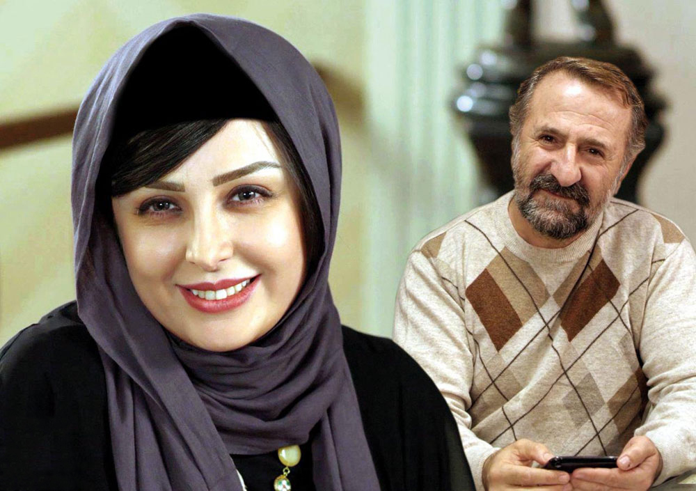 مهران رجبی در صحنه فیلم سینمایی ما همه گناهکاریم به همراه نیوشا ضیغمی