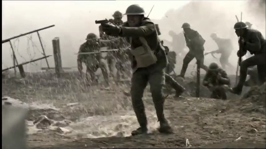 Ricky Schroder در صحنه فیلم سینمایی The Lost Battalion