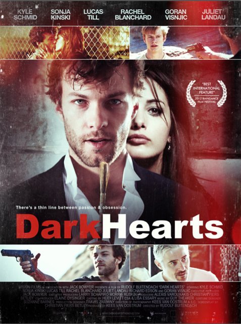 Kyle Schmid در صحنه فیلم سینمایی Dark Hearts