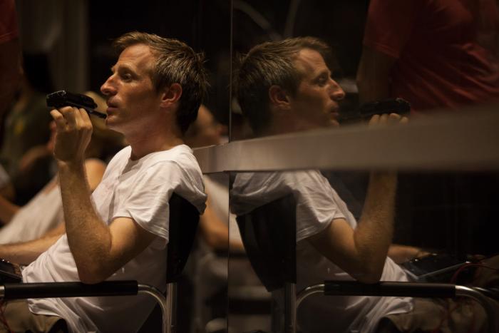 Spike Jonze در صحنه فیلم سینمایی او