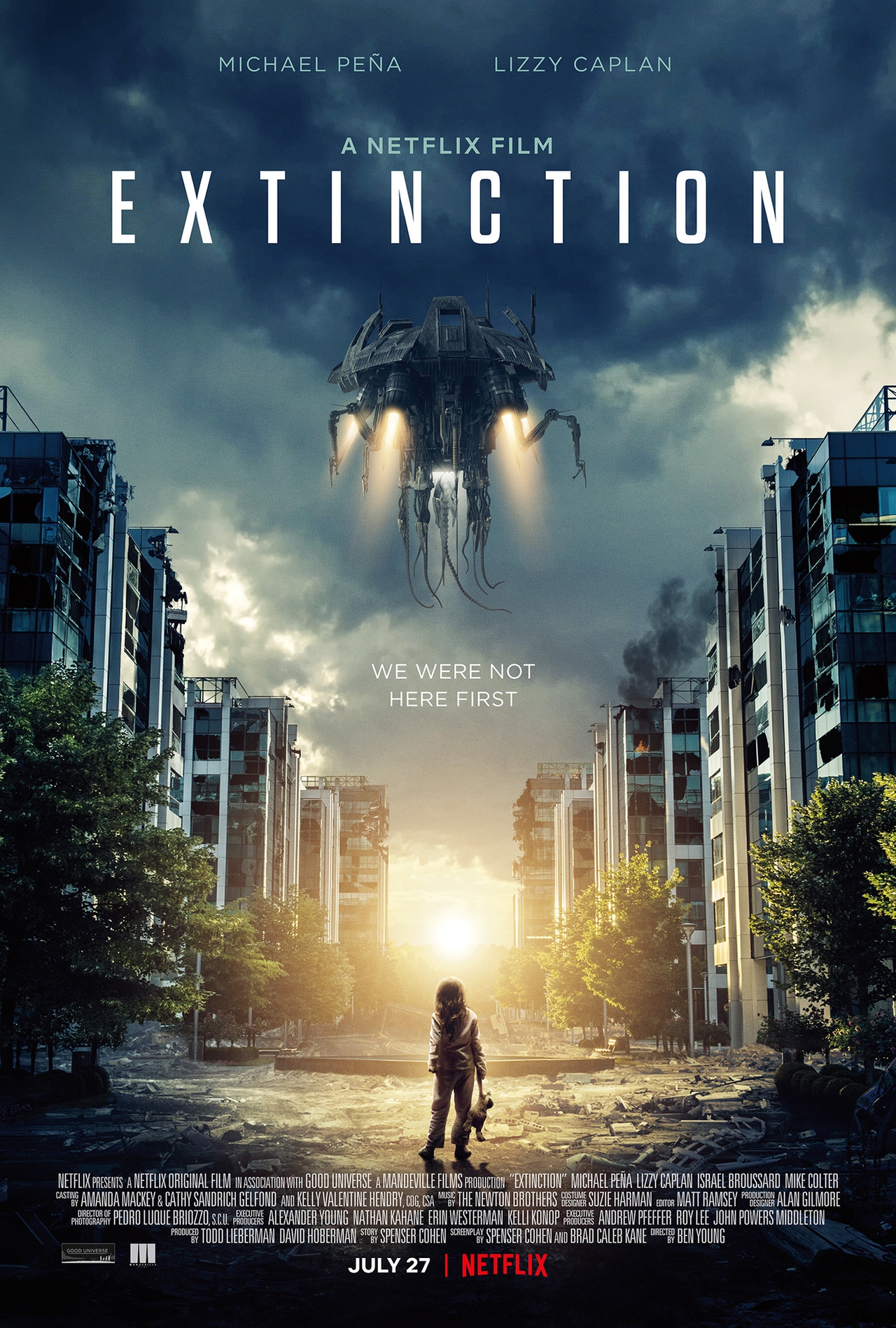  فیلم سینمایی Extinction به کارگردانی Ben Young