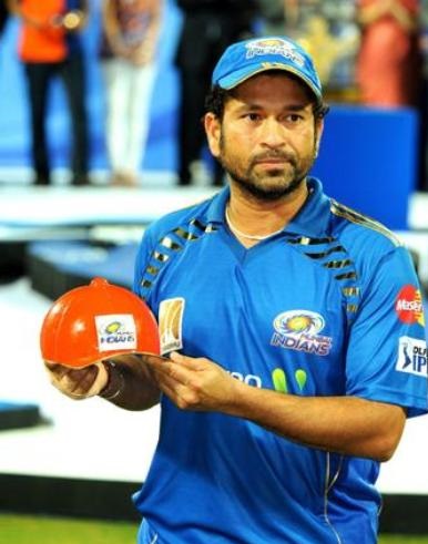 Sachin Tendulkar در صحنه سریال تلویزیونی Indian Premier League