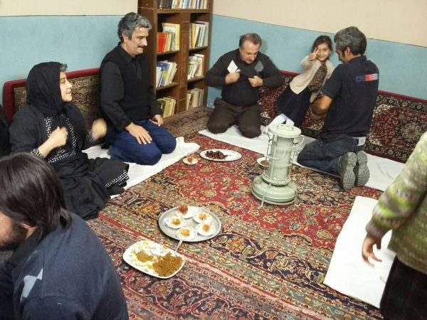 پشت صحنه سریال تلویزیونی سرزمین مادری به کارگردانی کمال تبریزی