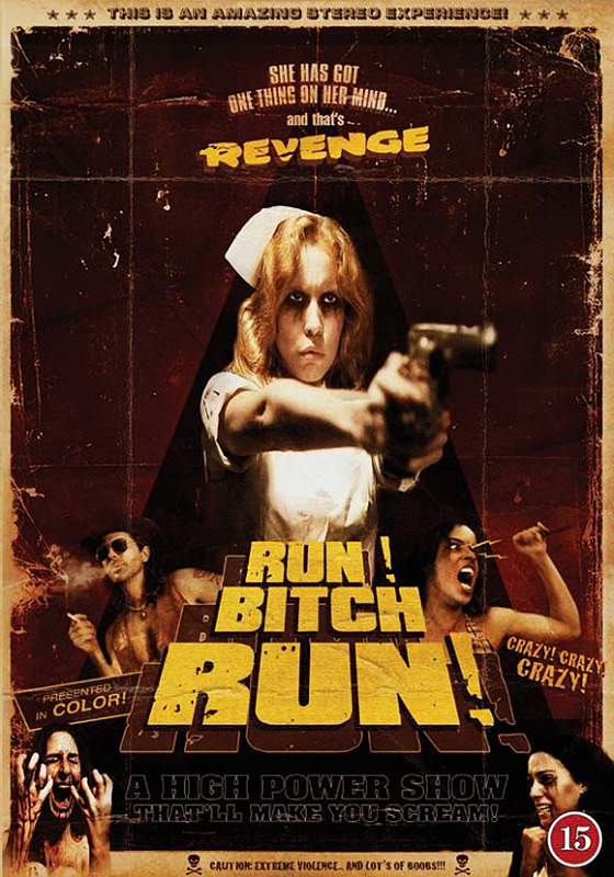 Cheryl Lyone در صحنه فیلم سینمایی Run! Bitch Run! به همراه Ivet Corvea و Peter Tahoe