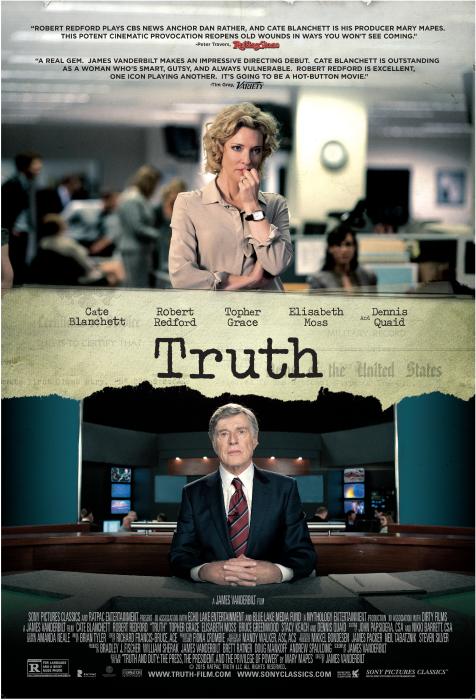  فیلم سینمایی Truth با حضور کیت بلانشت و رابرت ردفورد