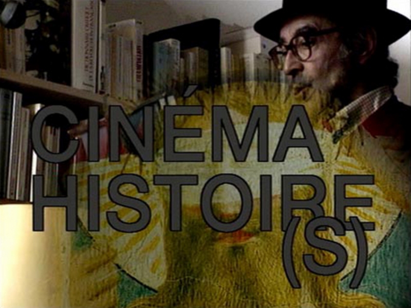 Jean-Luc Godard در صحنه سریال تلویزیونی Histoire(s) du cinéma