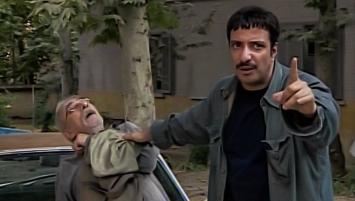 امیر جعفری در صحنه سریال تلویزیونی برای آخرین بار