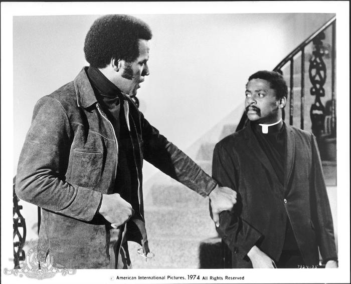 Fred Williamson در صحنه فیلم سینمایی Hell Up in Harlem به همراه D'Urville Martin