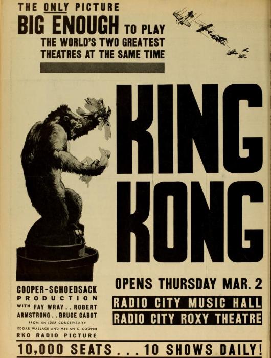  فیلم سینمایی کینگ کونگ با حضور Fay Wray