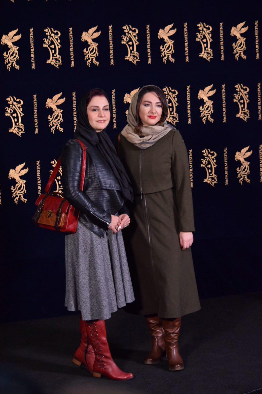 مریلا زارعی در جشنواره فیلم سینمایی سوءتفاهم به همراه هانیه توسلی