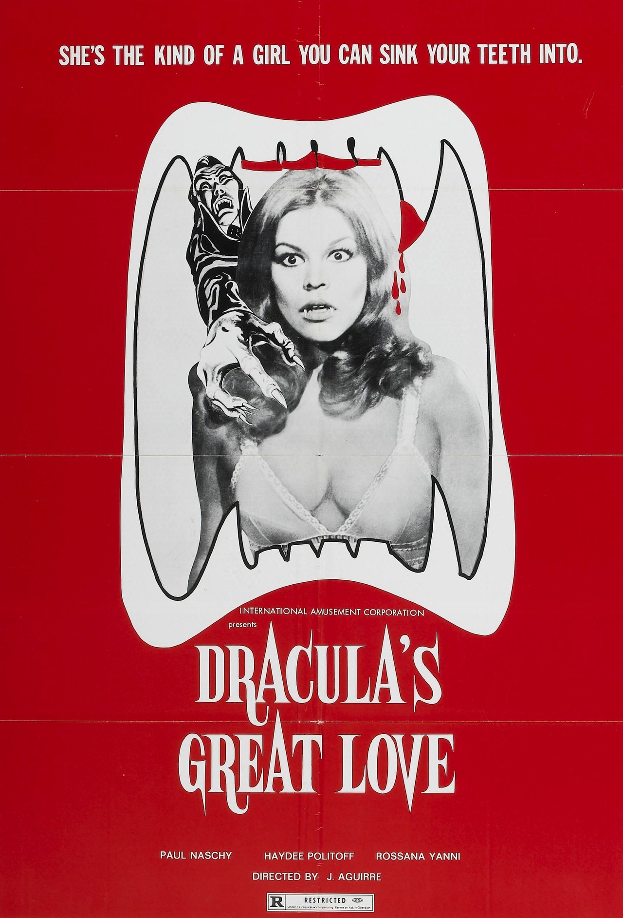  فیلم سینمایی Count Dracula's Great Love به کارگردانی Javier Aguirre