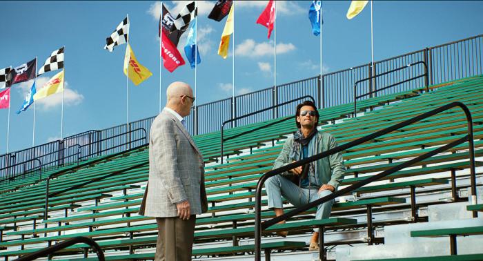 رودریگو سانتورو در صحنه فیلم سینمایی تمرکز به همراه جرالد مک رانی