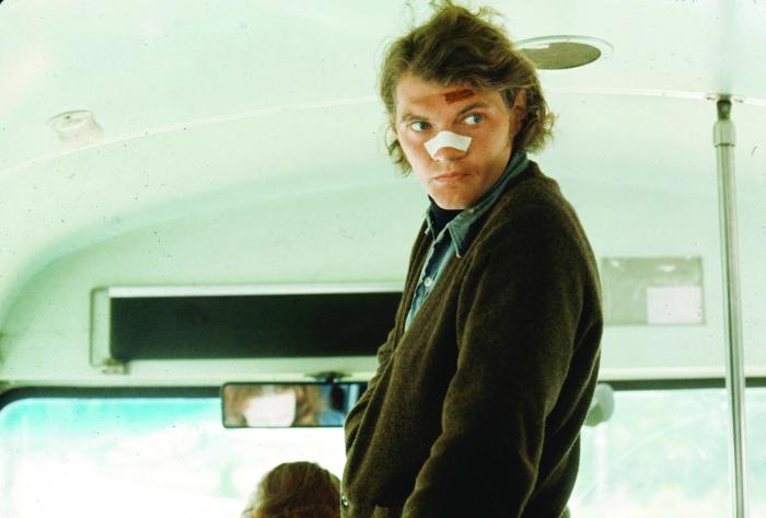 Andrew Robinson در صحنه فیلم سینمایی هری کثیف