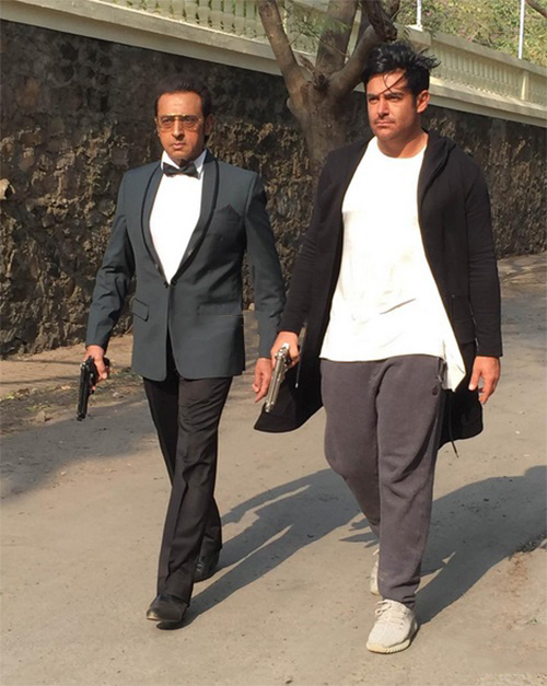 گلشن گراور در صحنه فیلم سینمایی سلام بمبئی به همراه محمدرضا گلزار