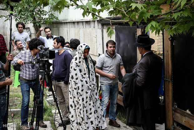 پشت صحنه فیلم سینمایی انارهای نارس به کارگردانی مجیدرضا مصطفوی