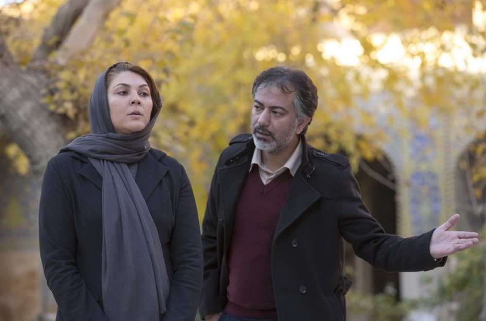 لاله اسکندری در صحنه فیلم سینمایی مالیخولیا به همراه محمدرضا هدایتی