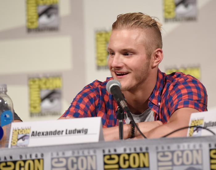 Alexander Ludwig در صحنه سریال تلویزیونی وایکینگ ها