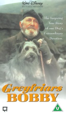 Donald Crisp در صحنه فیلم سینمایی Greyfriars Bobby: The True Story of a Dog