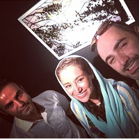 تصویری شخصی از بهاره افشاری، بازیگر و تهیه کننده سینما و تلویزیون