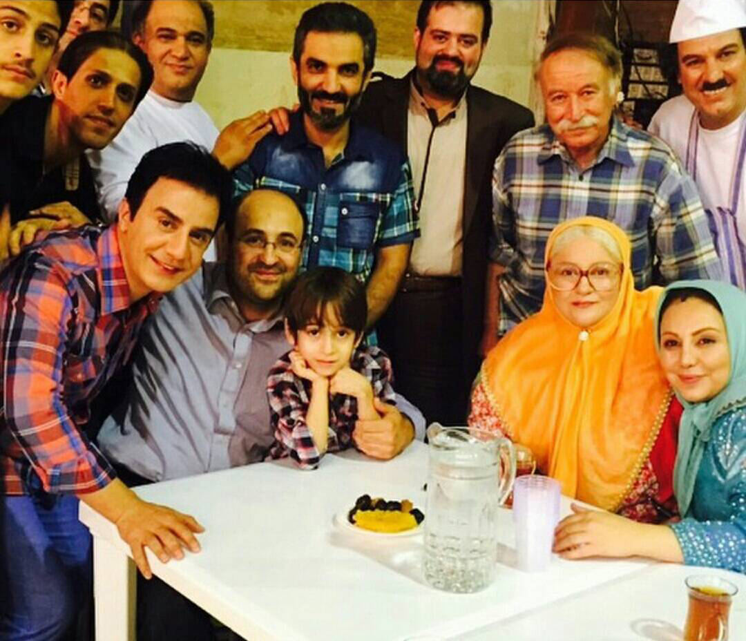 پشت صحنه سریال تلویزیونی محله گل و بلبل به کارگردانی احمد درویش علیپور