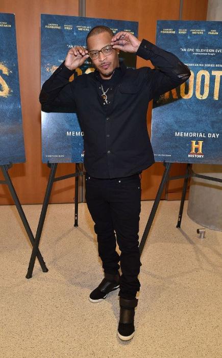 تی. آی. در صحنه فیلم سینمایی ریشه ها