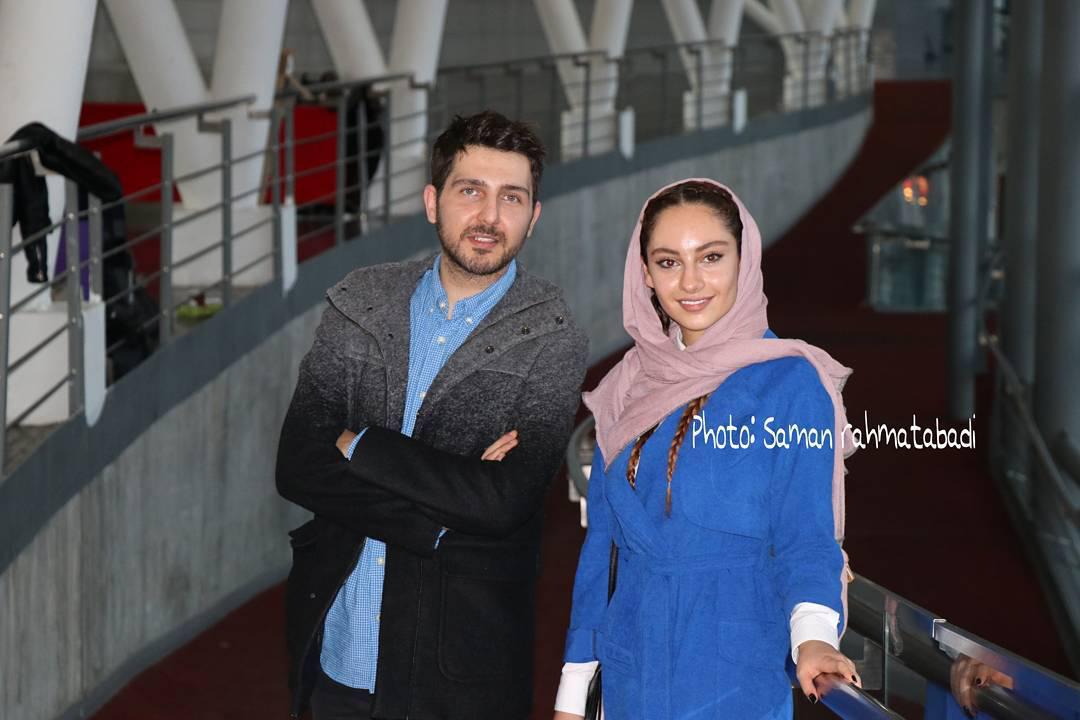 محمدرضا غفاری در جشنواره فیلم سینمایی جاده قدیم به همراه ترلان پروانه