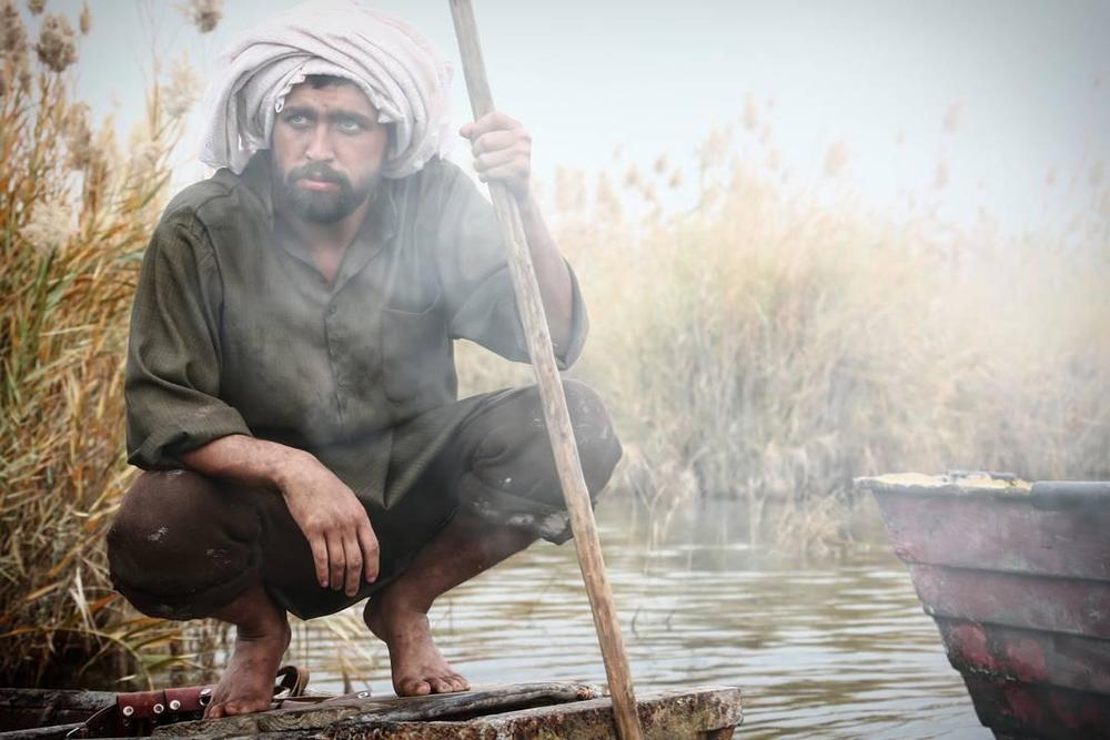 محسن افشانی در صحنه فیلم تلویزیونی ماهورا