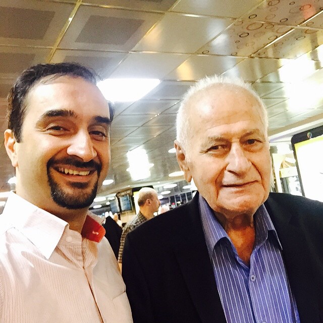 تصویری شخصی از نیما کرمی، مجری سینما و تلویزیون