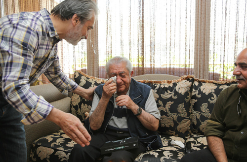 تصویری شخصی از عزت‌الله انتظامی، بازیگر و نویسنده سینما و تلویزیون