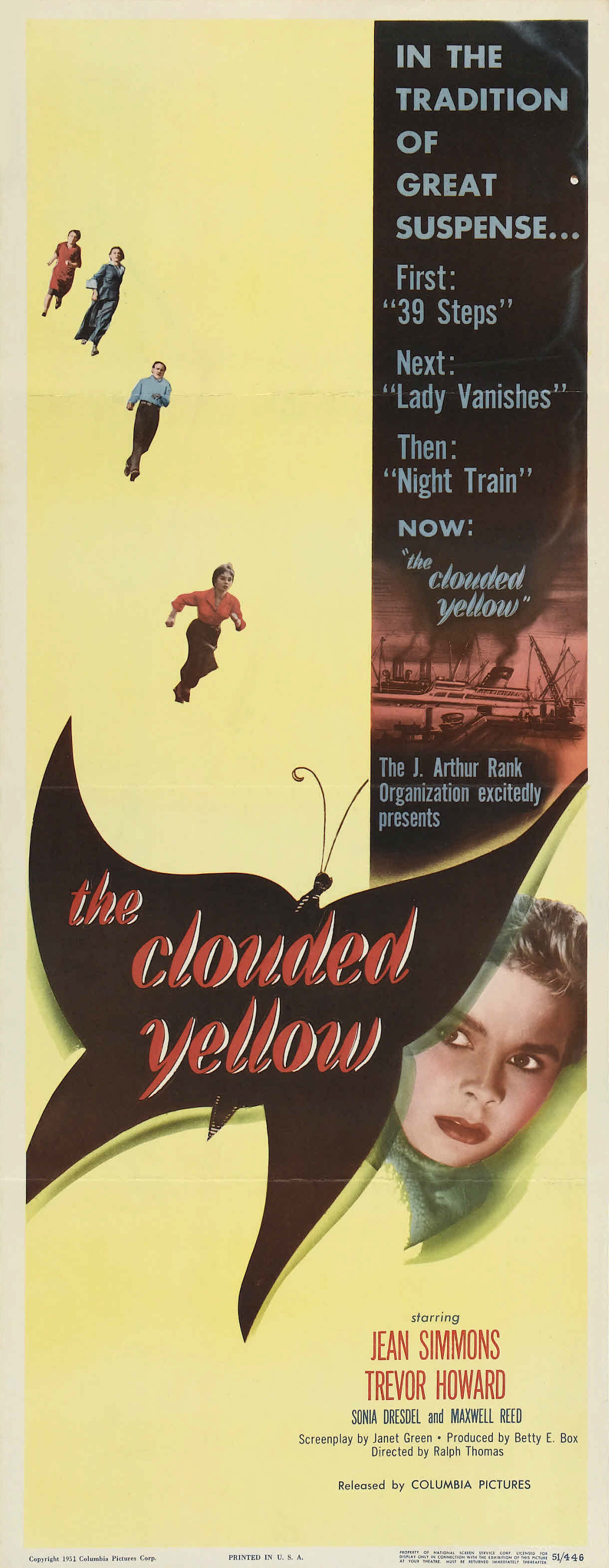  فیلم سینمایی The Clouded Yellow به کارگردانی Ralph Thomas