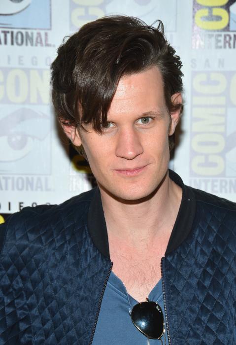 Matt Smith در صحنه سریال تلویزیونی Doctor Who