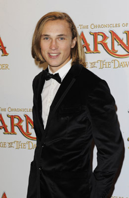 William Moseley در صحنه فیلم سینمایی سرگذشت نارنیا، سفر به اعماق تریدر