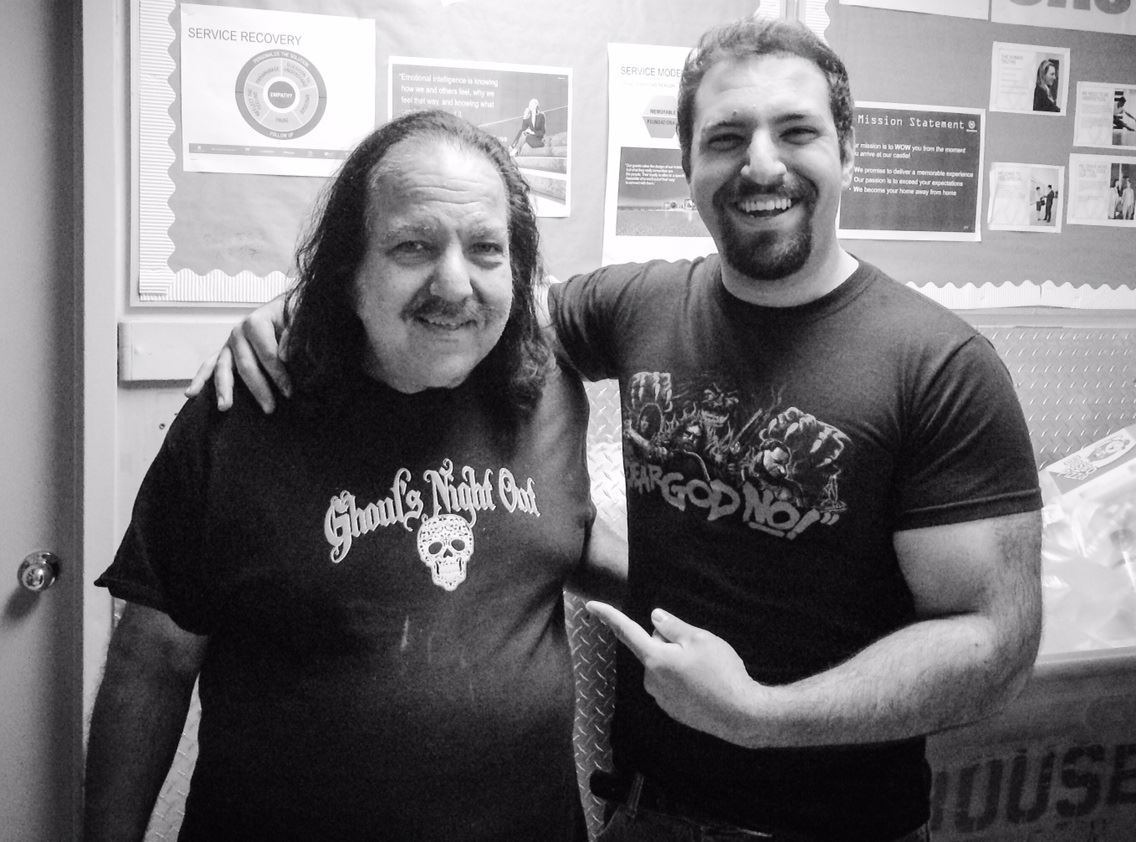 James Balsamo در صحنه فیلم سینمایی Bite School به همراه Ron Jeremy