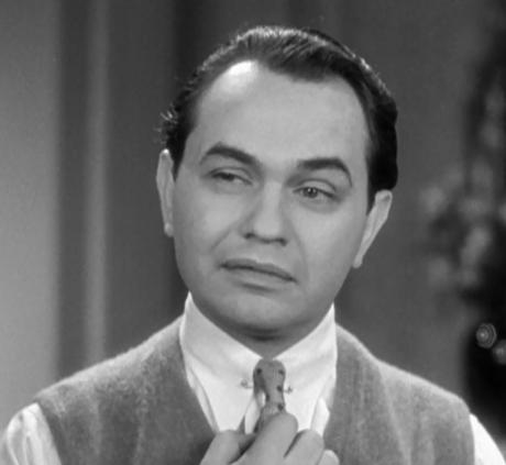 Edward G. Robinson در صحنه فیلم سینمایی The Little Giant