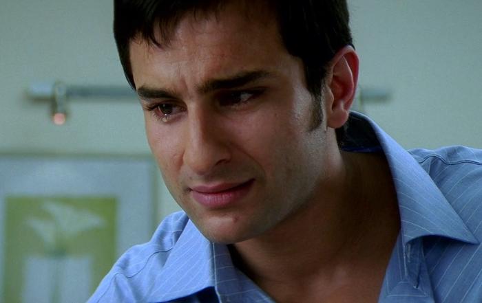 Saif Ali Khan در صحنه فیلم سینمایی شاید فردایی نباشد