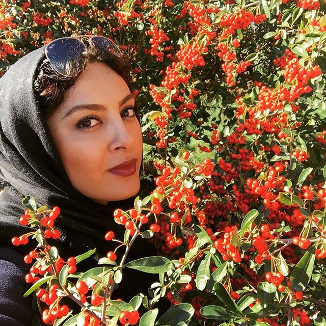 تصویری شخصی از حدیثه تهرانی، بازیگر سینما و تلویزیون